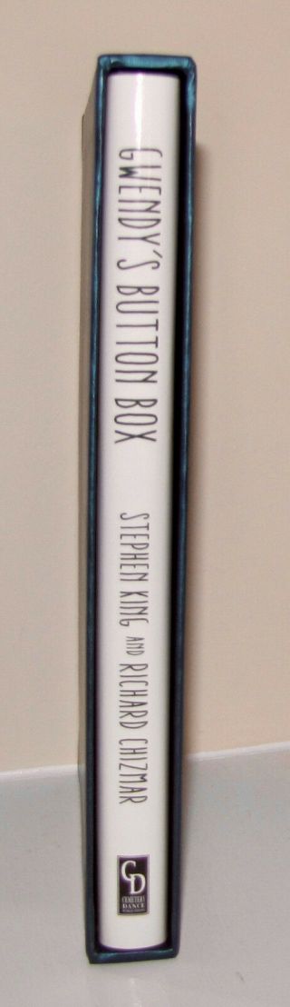 Gwendy ' s Button Box Stephen King Richard Chizmar 1st Edition W/ Rare Slipcase NM 3