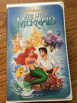 The Little Mermaid (vhs,  1990) Banned Gold Penis Cover,  Little Mermaid Ii