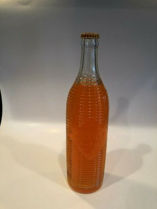 Rare Full 24oz Orange Crush Bottle Museum Quality Pat 