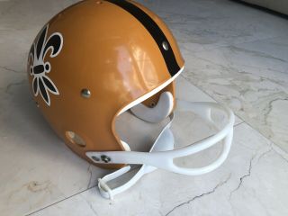 Orleans Saints Macgregor Vintage Football Helmet E575 Small 70 