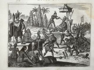 Montanus America Print Peru Indians (c) - 1671