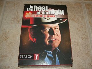 " In The Heat Of The Night " Season 7 Tv Show Dvd Carroll O 