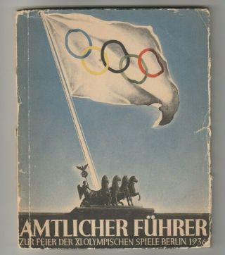 Orig.  Complete Prg / Leader Xi.  Olympic Games Berlin 1936 Extrem Rare