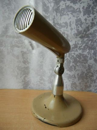 Vintage Rare Ussr Russian Soviet Dynamic Microphone Md - 59 Oktava 1963 Year