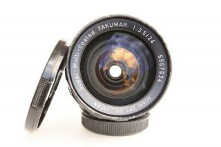 Rare - Ex - Vintage Asahi.  Co 24mm/f1:3.  5 - Multi - Coated Takumar Lens For 42mount