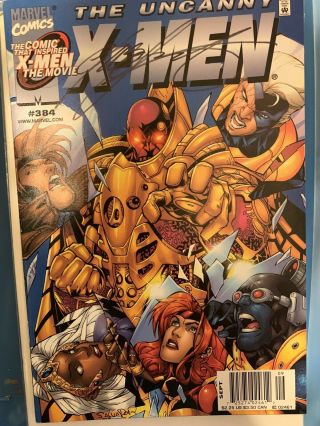X - Men 384 2000’s Signed By Chris Claremont.  Rare.