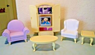 Vintage Barbie Living Room 1996 By Mattel,  See Pictures