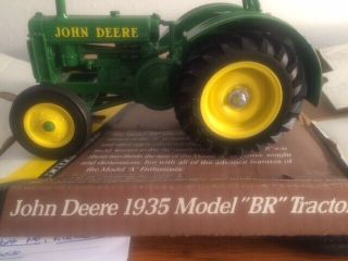 Ertl John Deere Die Cast 1935 Model Br Tractor - Rare