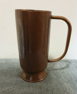 Antique Copper Tankard 1 Pint And Shape