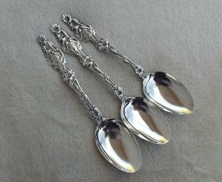 Lily By Whiting 5 1/2 " One Sterling Coffee Spoon Five Available Mono B