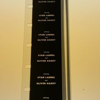 Rare 16mm Film COUNTY HOSPITAL Laurel & Hardy Blackhawk Exc.  Cond. 3