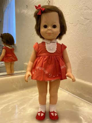 Rare - Singing Chatty Cathy Doll Vintage 60s Euc - All Clothes/shoes