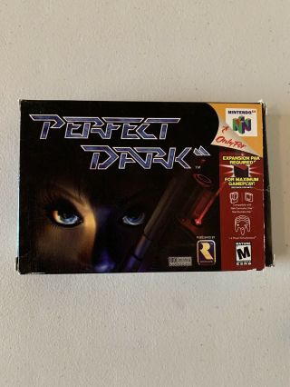 N64 Perfect Dark Game - Cib