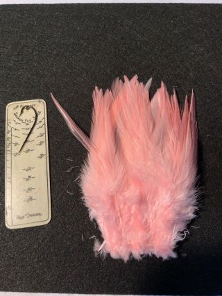 Hacheys Dyed Rooster Feathers Salmon Fly Tying Flies Rare