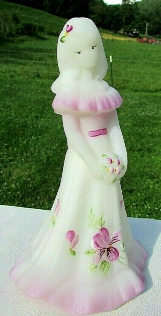 Fenton For Rosso Exclusive Limited Edition 54 Of 100 Bridesmaid 7 " H Rare