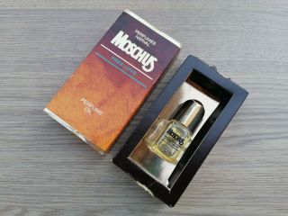 Authentic Vintage Rare Moschus Love Perfume Oil 9.  5ml