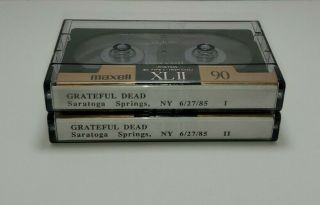 Greatful Dead Live Concert Recording Saratoga Springs,  Ny 6/27/85 2 Part Rare