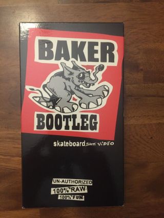 Baker Bootleg Skateboarding 1998 Vhs Rare Reynolds Boulala Greco