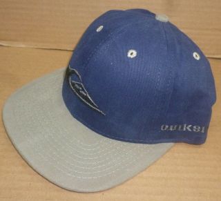 Vintage blue/gray Quiksilver surf Pantai Ombak Tujuh Sukabumi snap back hat 3