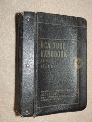 Rare Vintage Rca Tube Handbook Hb - 3 Vol 3 - 4