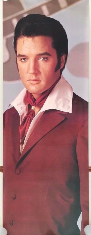 Elvis Presley,  Rare Authentic 1989 Door Poster Xl 26 " X 74 "
