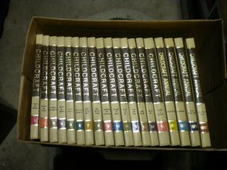 Vintage Set Childcraft The How And Why Library Book Set 1976 - Annuals 77 Thru 80