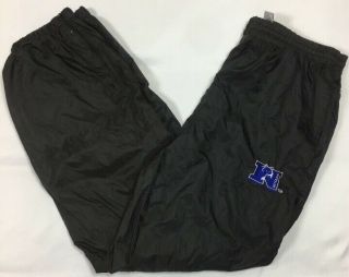 Vtg 90s Turbo Zone Nevada Wolf Pack Ncaa Lined Track Pants Men 