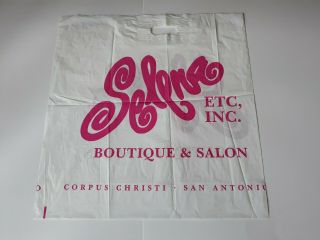 Selena Quintanilla Selena Etc.  Boutique & Salon Rare Large Shopping Bag