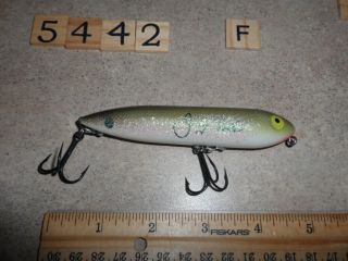 T5442 F Jimmy Houston Heddon Zara Spook Fishing Lure Rare Color