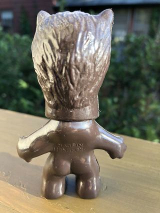 RARE - - - VINTAGE 1960 ' s  WOLFMAN  MONSTER TROLL DOLL 2