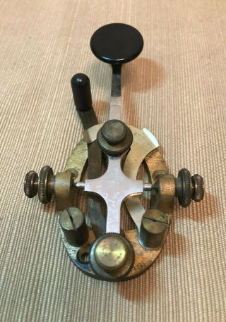 Antique Western Electric ATT Telegraph Straight Key 3