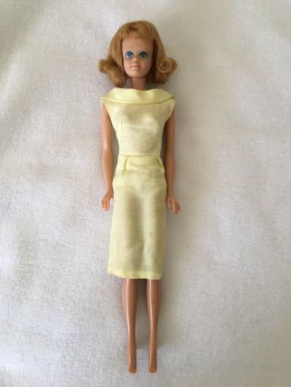 Vintage 1962 Midge Barbie Doll,  Mattel,  Japan Foot,  Vgc