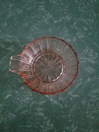 Rare Vintage Pink Depression Glass Bowl