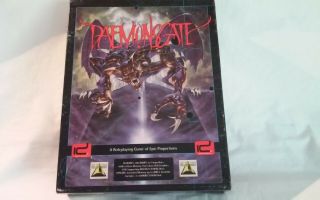 Daemonsgate By Imagitec - Vintage Pc Cd - Rom Game - Rare 1993 Big Retail Box
