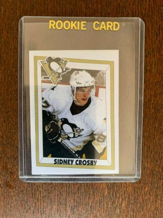 2005 - 06 Panini Sidney Crosby Rc Very First Sticker 1 Rare