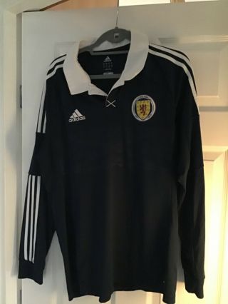 Scotland Football Shirt 2011 Home Rare Unique Adidas