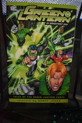Green Lantern In Brightest Day Tales Of The Corps Dc Tpb Rare Oop Guy Hal Kyle