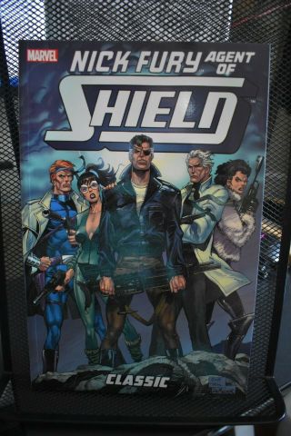 Nick Fury Agent Of Shield Classic Volume 1 Marvel Tpb Rare Oop Captain America