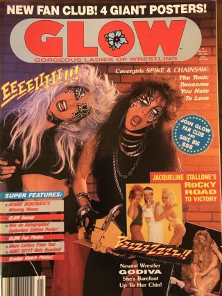 Gorgeous Ladies Of Wrestling 4 May 1988 Glow Rare Oop Wwe