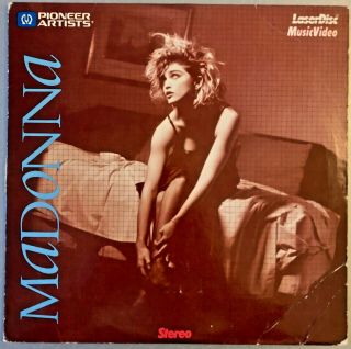 Madonna First 4 Debut Videos 8 " Mini Laserdisc Music Video Laser Disc 1984 Rare