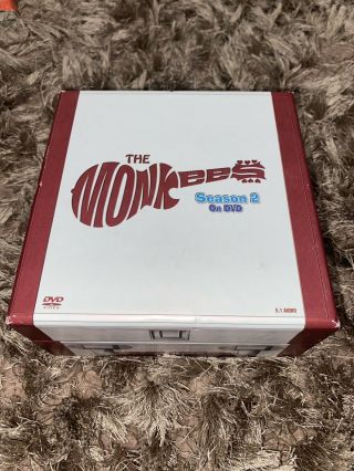 The Monkees - Boxed Set Season 2 (dvd,  5 - Disc Set) Rare Oop