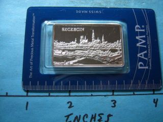 Pamp Suisse Szczecin Poland 999 Silver Very Rare 2000 Only 1 Ebay Assay