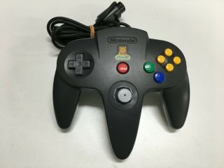 Nintendo 64 Hello Mac Black Controller Rare N64 Japan Import 65 - 1