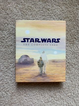 Star Wars: The Complete Saga (6 Blu Ray Disc Set) Rare Oop Set George Lucas