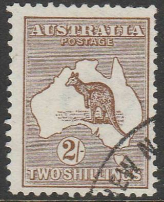 Kangaroo Stamps: 2/ - Brown Sg12 1st Watermark Very Fine Cds & Rare