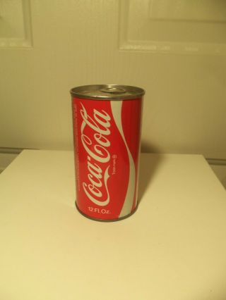 Rare 1972 Empty Error Coca - Cola Coke Can From Retired Cc Employee,