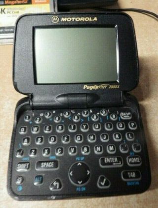Vintage Motorola Pagewriter 2000x Pager Rare Htf