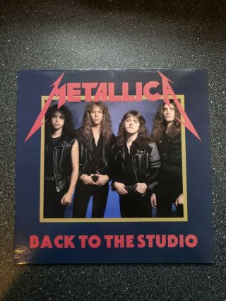 Metallica Back To The Studio Vinyl Lp,  Rare,  Limited