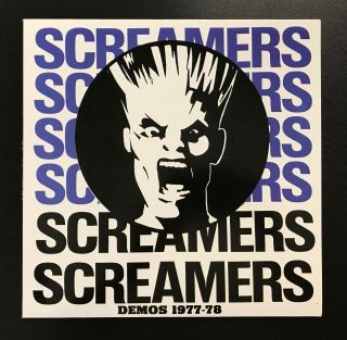 The Screamers 1977 - 78 Demos Vinyl Lp Rare Punk Kbd Wave Synth