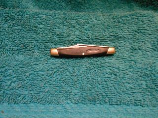 Vintage Buck Made In Usa 305 Rare 2 Blade Pen Pocket Knife Made Before 1972